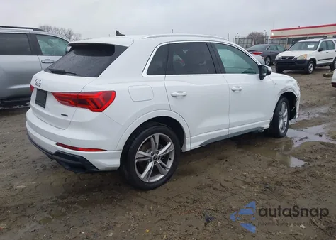2021 Audi Q3 Premium Plus 45 Tfsi S Line Quattro Tiptronic from USA, damaged, VIN WA1EECF36M1132524